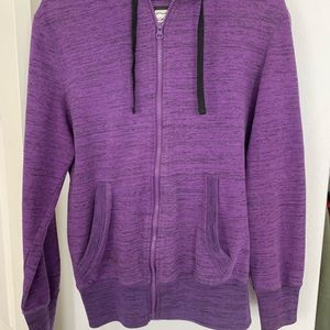 Vintage OP zip up hoodie- small
